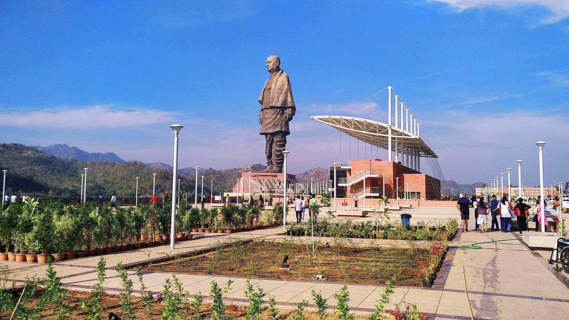 Statue of Unity Tent City